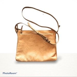 STEVEN BY STEVE MADDEN leather embossed crossbody